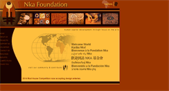 Desktop Screenshot of nkafoundation.org